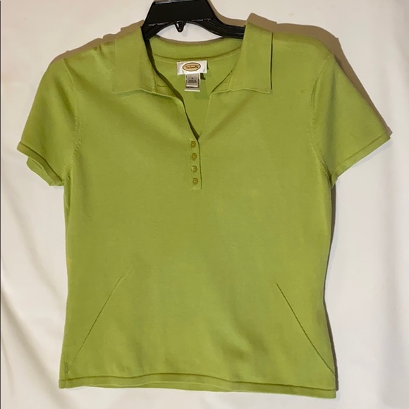 TALBOTS POLO SHIRT LARGE - Picture 1 of 6